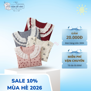 Bộ Đồ Ngủ Ren Bèo Dịu Êm Mùa Hè