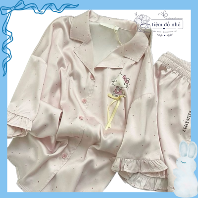 pijama lụa quảng châu cao cấp