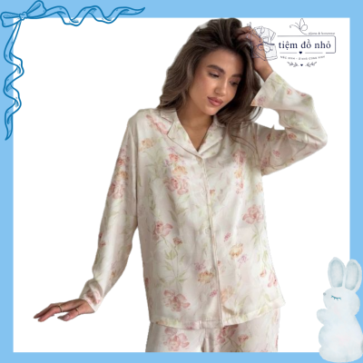 pijama lụa mùa hè