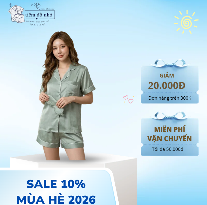 Set Pijama Lụa Đen Viền Trắng Cao Cấp – Bộ Đồ Ngủ Nữ Mùa Hè Mềm Mịn, Thoáng Mát, Form Suông Thanh Lịch - Ảnh 4