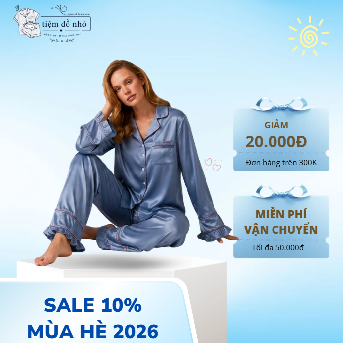 Pijama Lụa Satin Pastel Cao Cấp – Set Dài Tay Thanh Lịch - Ảnh 4