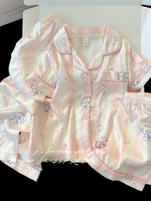 pijama lụa quảng châu
