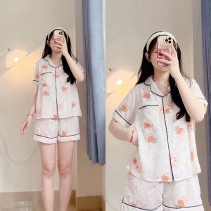 Bộ ngủ đũi tay ngắn